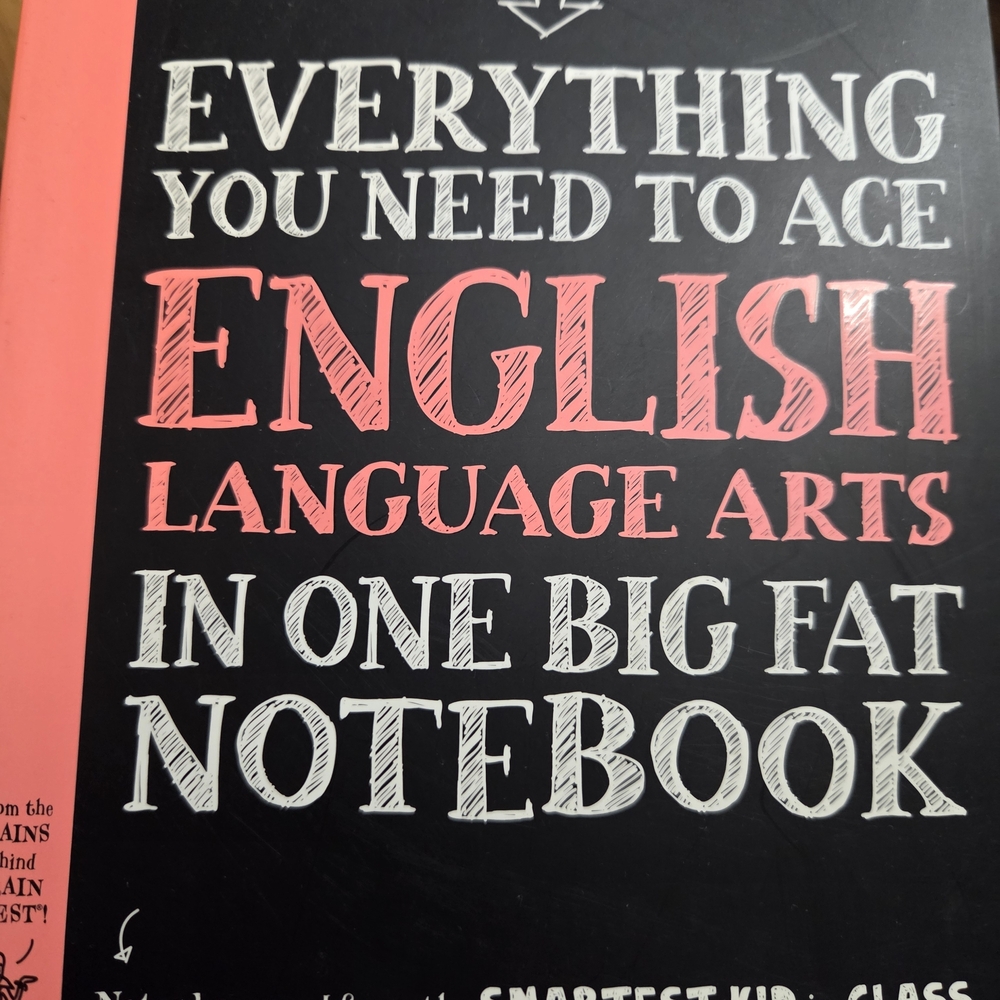 English And Launguage Arts Middle School Study Guide